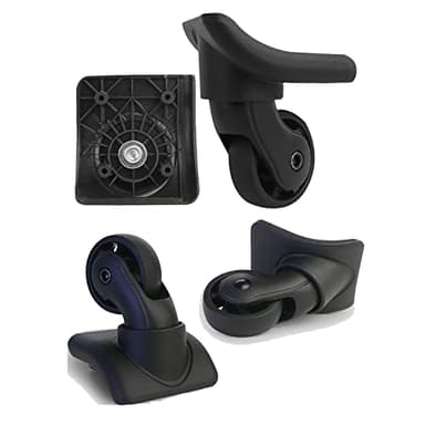 Zoofen Replacement Luggage Wheel Suitcase Repair Spinner Wheels Luggage Accessories（W149, 4pcs）