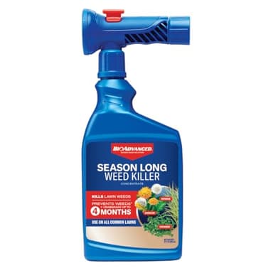 BioAdvanced Season Long Lawn Weed Killer, Ready-to-Spray, 32oz, Weed Killer for Lawns