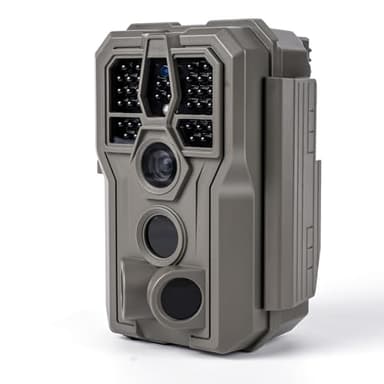 GardePro E5 2.0 Trail Camera (Non-Cellular, Non-WiFi), 4K Video, 0.1s Trigger, 100ft No-Glow Night Vision, IP66 Waterproof, Motion Activated Wildlife Camera