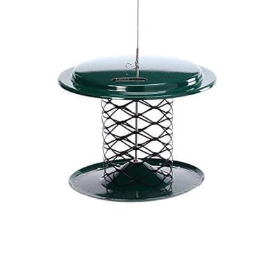 Birds Choice XWPF Magnet Mesh Whole Peanut in the Shell Feeder, Peanut and Suet Nugget Bird Feeder, 2 Quarts, Green