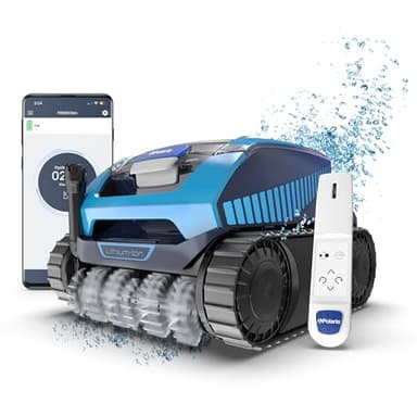 Polaris Freedom Plus Cordless Robotic Pool Cleaner for In-Ground Pools up to 50 ft, Outdoor Charging Caddy Included, Remote Control Included