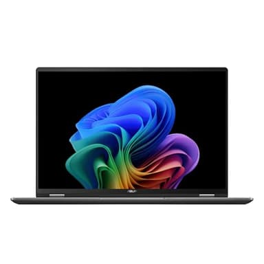 ASUS Vivobook 16 Flip Laptop, Copilot+ PC, 16” OLED 3K 120Hz Touch Display, Intel® Core™ Ultra 7 256V, Intel® Arc™ Graphics, 16GB Memory, 512GB SSD, Matte Gray, TP3607SA-DS74T