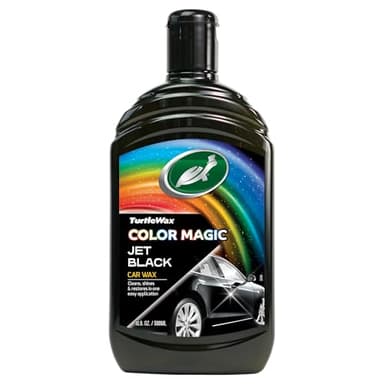 Turtle Wax 52708 Color Magic Car Paintwork Polish Restores Colour & Shine Black 500ml