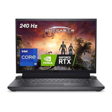 Dell G16 7630 Gaming Laptop - 16-inch QHD+ 240Hz 3ms Display, Intel Core i9-13900HX, 16GB DDR5 RAM, 1TB SSD, NVIDIA GeForce RTX 4070 8GB GDDR6, Windows 11 Home, Onsite Service - Metallic Nightshade
