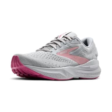 Brooks Women’s Adrenaline GTS 24 Supportive Running Shoe - Alloy/White/Zephyr - 9.5 Medium