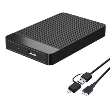 Tianken 1TB Ultra Slim Portable External Hard Disk Drive 2.5'' USB 3.0 HDD Storage for Mac, PC, Laptop, PS4, Xbox one