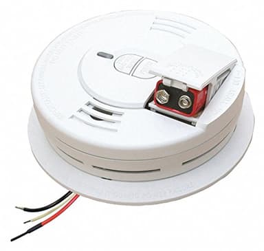 Kidde Hardwired Smoke Detector Alarm with Front Load Battery Backup | Model i12060