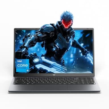 Laptop with Windows 11,15.6 inch Laptops Computer with Intel 12-Core i5 Processor (Up to 4.5GHZ),16GB RAM 512GB SSD,WiFi 6, Webcam,Intel Iris Xe Graphics,High performance Laptops for Student,Business