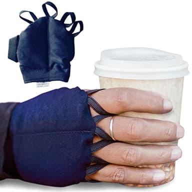 Handithings®: Hand Weight (Size Large) - Can be Beneficial for Tremor Control, Fine Motor Skills, Hand & Wrist Mobility & Writing Stability and Strengthening (PLEASE USE SIZE CHART IN PICS & SIZING