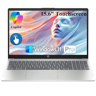 HP 2025 Touchscreen Laptop Computer for College Student & Business, 15.6" LED, Intel 13th Gen Core i3-1315U, 32GB RAM, 1TB SSD, Copilot AI, Windows 11 Pro, Wi-Fi 6, BT 5.3, HDMI, w/Accessory
