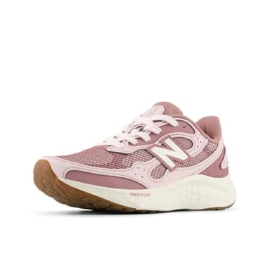 New Balance Women's Fresh Foam Arishi v4 TIRALUX Running Shoe, Pink Salt/Rosewood, 9