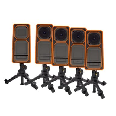 LONGSHOT LR-3 2-Mile UltraHD Target Camera System with 4 Cameras – Wireless, Portable, Battery-Powered, Live HD Video Feed to Phone/Tablet, 9+ Hour Runtime, No Wi-Fi/Cell Service Required