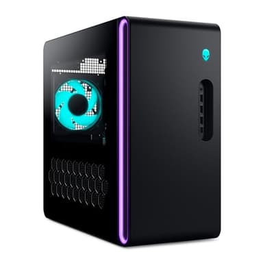 Alienware Aurora Gaming Desktop ACT1250 - Intel Core Ultra 7 265F, 32GB DDR5 RAM, 1TB SSD, NVIDIA GeForce RTX 5070, 1000W Platinum Rated PSU, Windows 11 Home, Clear Panel - Black