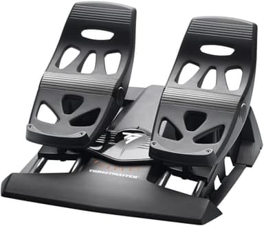 Thrustmaster TFRP Flight Rudder Pedals – Realistic Flight Simulator Controls with Sliding Rail System for Smooth Precision - Compatible with PS5, Xbox Series X|S & PC