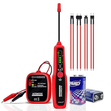 AWBLIN Wire Tracer Automotive Electrical Open & Short Finder Circuit Tester Wire Breaker Finder Fault Probe Cable Tracker Electrical DC 6-42V
