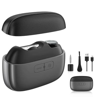 Electric Nail Clipper with LED Light & Nail Storage – Smart Rechargeable Fingernail & Toenail Trimmer for Seniors & Adults, One-Touch Quiet Nail Cutter (2026 Upgraded Version)