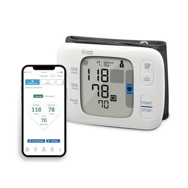 OMRON Gold Wireless Wrist Blood Pressure Monitor for Home Use - #1 Doctor & Pharmacist Recommended Brand - Clinically Validated - Connect App