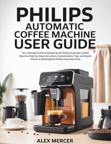 PHILIPS AUTOMATIC COFFEE MACHINE USER GUIDE: Your Ultimate Guide to Mastering the Philips Automatic Coffee Machine Step-by-Step Instructions, Customization Tips, and Expert Advice for Brewing