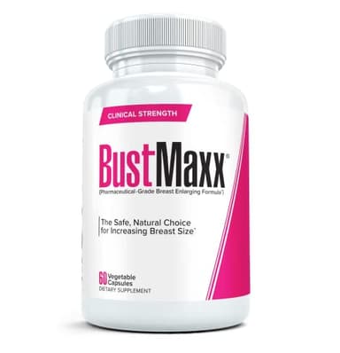 BustMaxx: The Most Trusted Breast Enhancement Pills | Natural, Vegan Friendly Breast Enlargement and Female Augmentation Supplement for Breast Growth, 60 Capsules