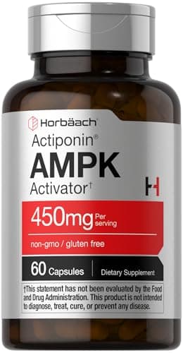 Horbäach AMPK Metabolic Activator 450 mg | 60 Capsules | Non-GMO, Gluten Free