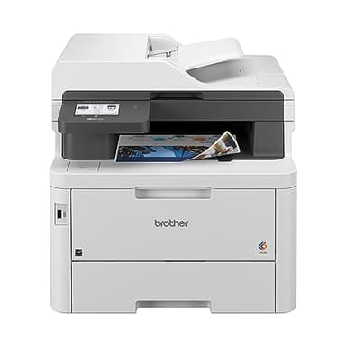 Brother MFC-L3780CDW Wireless Digital Color All-in-One Printer with Laser Quality Output, Single Pass Duplex Copy & Scan | Includes 2 Month Refresh Subscription Trial, Works with Alexa