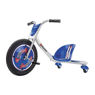 Razor RipRider 360 Caster Trike for Kids Ages 5+ - Lightweight, Rubber Handlebars, Steel Frame, for Riders up to 160 lbs