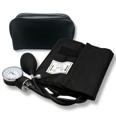 HCS Extra Large Blood Pressure Cuff, Manual - Adult BP Cuffs - XL Manual Blood Pressure Cuff Arm Monitor - Aneroid Sphygmomanometer - Medical Grade, Home Use, Elderly Care - w/Carrying Case