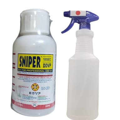 Sniper Roach Killer — Fast‑Acting Indoor & Outdoor Insect Spray — Effective vs Roaches, Flies, Spiders & Ants — 100 mL Bottle — Pack: 2