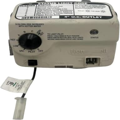Replacement for Honeywell Water Heater Gas Valve WV8840B1158 OEM