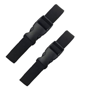 Aoneky 2-Pack 13 Feet Nylon Straps with Quick Release Buckle, 1-Inch Wide Adjustable Utility Lashing Straps for Car Roof Rack, Bike, Mattress, Camping Gear, Moving, Storage, General Securing
