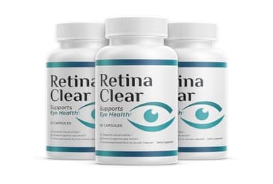 Retina Clear Vision Support Supplement – Eye Health Formula with Lutein, Zeaxanthin, Quercetin, Vitamin A, Zinc, & Bilberry – Supports Visual Clarity, Focus & Eye Fatigue Relief – 180 Capsules