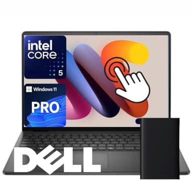 Dell Inspiron 15.6" Touchscreen Business & Student Laptop, 13th Gen Intel Core i5 (Beat i7-1250U), 12GB RAM, 756GB Storage(256GB SSD & 500GB External), Windows 11, Earphone Jack