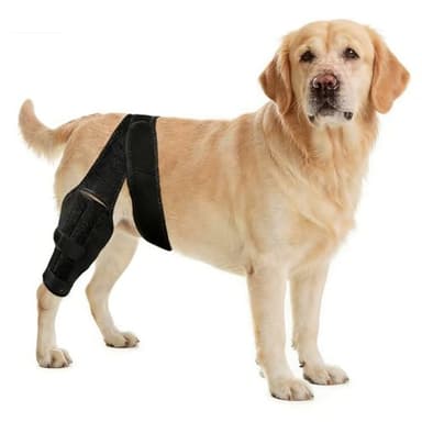 Dog Knee Brace for Torn ACL,Dog ACL Braces with Side Stabilizers,Adjustable Dogs Leg Brace Suitable for 4 Limbs,Dogs Hip Brace for Arthritis Relief, Joint Stability,Reduces Pain and Inflammation