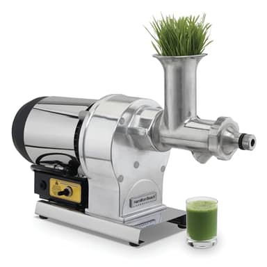 Hamilton Beach Commercial HWG800 Wheatgrass Juicer, 12" Height, 23.03" Width, 7.09" Length, Stainless Steel