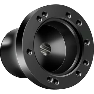 Yamaha Golf Cart Steering Wheel Adapter for Yamaha G1-G29 Drive/Drive 2 Golf Carts, Fits for 5-6 Holes Golf Cart Steering Wheel Black