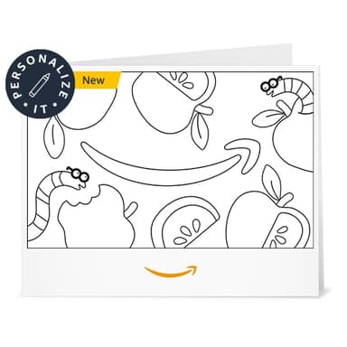 Amazon Gift Card - Print - Smart Apples (Personalize It) | Back To School