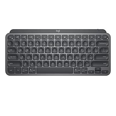 Logitech MX Keys Mini Minimalist Wireless Illuminated Keyboard, Compact, Bluetooth, Backlit, USB-C, Compatible with Apple macOS, iOS, Windows, Linux, Android, Metal Build - Graphite