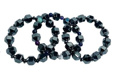 Set - Stackable Parkinson Essential Tremor Weighted Bracelets 3 - Support - Tremors - Hand Shaking (7.0 Medium)