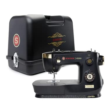 SINGER Special Edition Super Bundle | Vintage-Inspired Heavy Duty 500 Classic Sewing Machine Plus Carrying Case | Strong Motor, 23 Stitches, Metal Frame, LED, Needle Threader, Buttonhole, Accessories