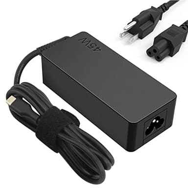 45W USB C Charger for Lenovo Chromebook 100e 300e 500e C330 S330 C340 S340, Chromebook 3100 5190 for Dell, for Samsung Chromebook XE520QAB XE310XBA School Chromebook Type C Power Adapter Cord