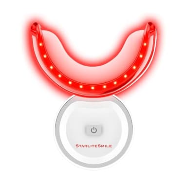 InfraLuma 850nm Infrared Gum Light (Near Infrared Light + Red) and Blue Light Device for Teeth & Gums, Oral Care Teeth Whitening Accelerator & Gum Support Mouthpiece by Starlite Smile