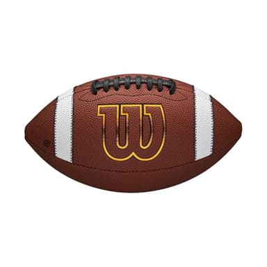 WILSON GST SpeedSkin Football - Brown, Official Size