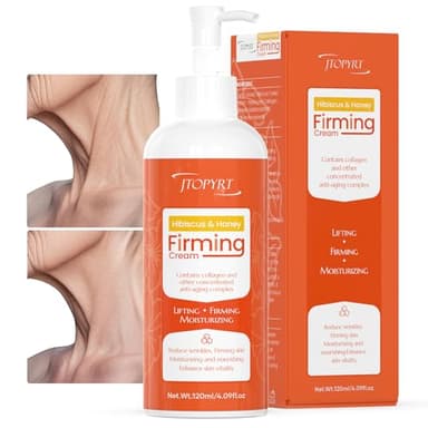 Jtopyrt Hibiscus Honey Firming Cream: Organic Skin Tightening Moisturizer for Women, Anti-Aging Wrinkle Reduction