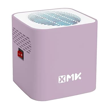 XMK RV Fridge Fan, 3,000 RPM Motor RV Refrigerator Fan with Easy On and Off Switch, Multiple Side Vents Cools Refrigerator Inside Efficiently, Durable Construction, Keeps Food Fresher Longer (Purple)