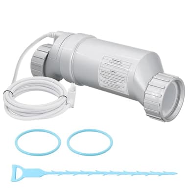 Salt Cell Replacement for Hayward T-Cell-15 – 3+ Year Titanium Core, Cuts Chlorine Costs Up to 56%, Compatible with AquaRite/AquaTrol/ProLogic/AQ-Logic Firmware 1.50+, 40,000 Gallon Pools