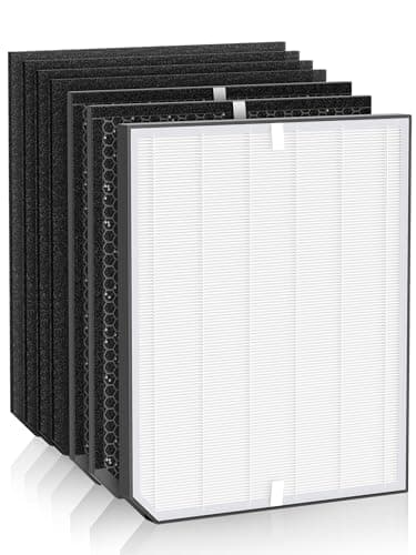 Airloria 2000 Replacement Filters Compatible with Air Doctor 2000 Series Air Purifier, fits Model 2000, 2000i, 1 Premium Filter + 2 Activated Carbon Filter and 4 Pre-Filters（7 Pack）