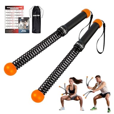 Weighted Ropeless Battle Ropes, Heavy Duty Portable Cordless Battle Ropes for Home Gym with Poster, Workout Exercise Rope for Strength Building, HIIT and Low-Impact Aerobic Training for Men & Women