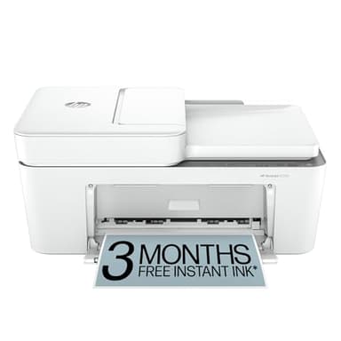 HP DeskJet 4255e Wireless All-in-One Color Inkjet Printer, Scanner, Copier, Best-for-home, 3 month Instant Ink trial included. This printer is only 2.4 ghz capable. AI-enabled (588S6A)