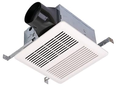 KAZE APPLIANCE SNP100 | 100 CFM | 0.8 Sone | Energy Star Certified | No Attic Access Required | Bathroom Ventilation Exhaust Extractor Fan