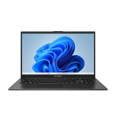 ASUS Vivobook Go 15.6” FHD Slim Laptop, AMD Ryzen 3 7320U Quad Core Processor, 8GB DDR5 RAM, 256GB SSD, Windows 11 Home, Fast Charging, Webcam Shield, Military Grade Durability, Black, E1504FA-AB34